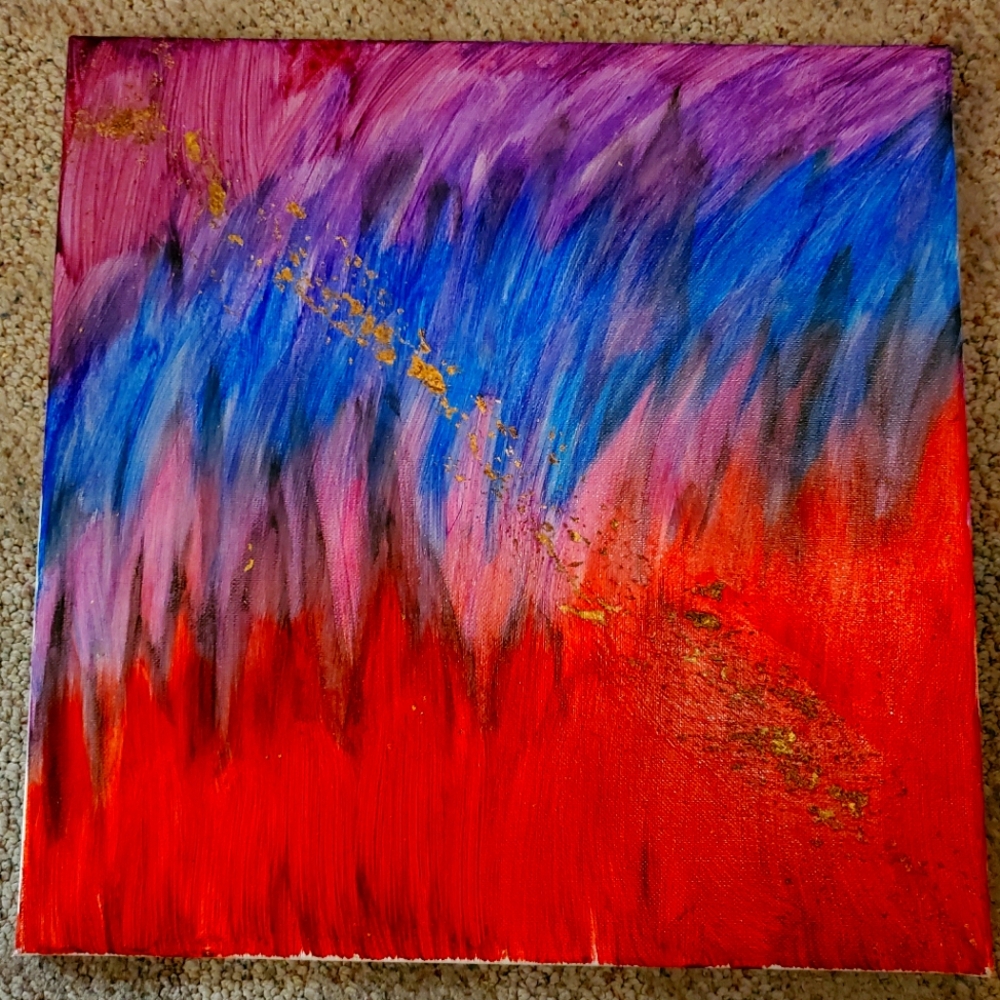 Picture painting on canvas, very light weight